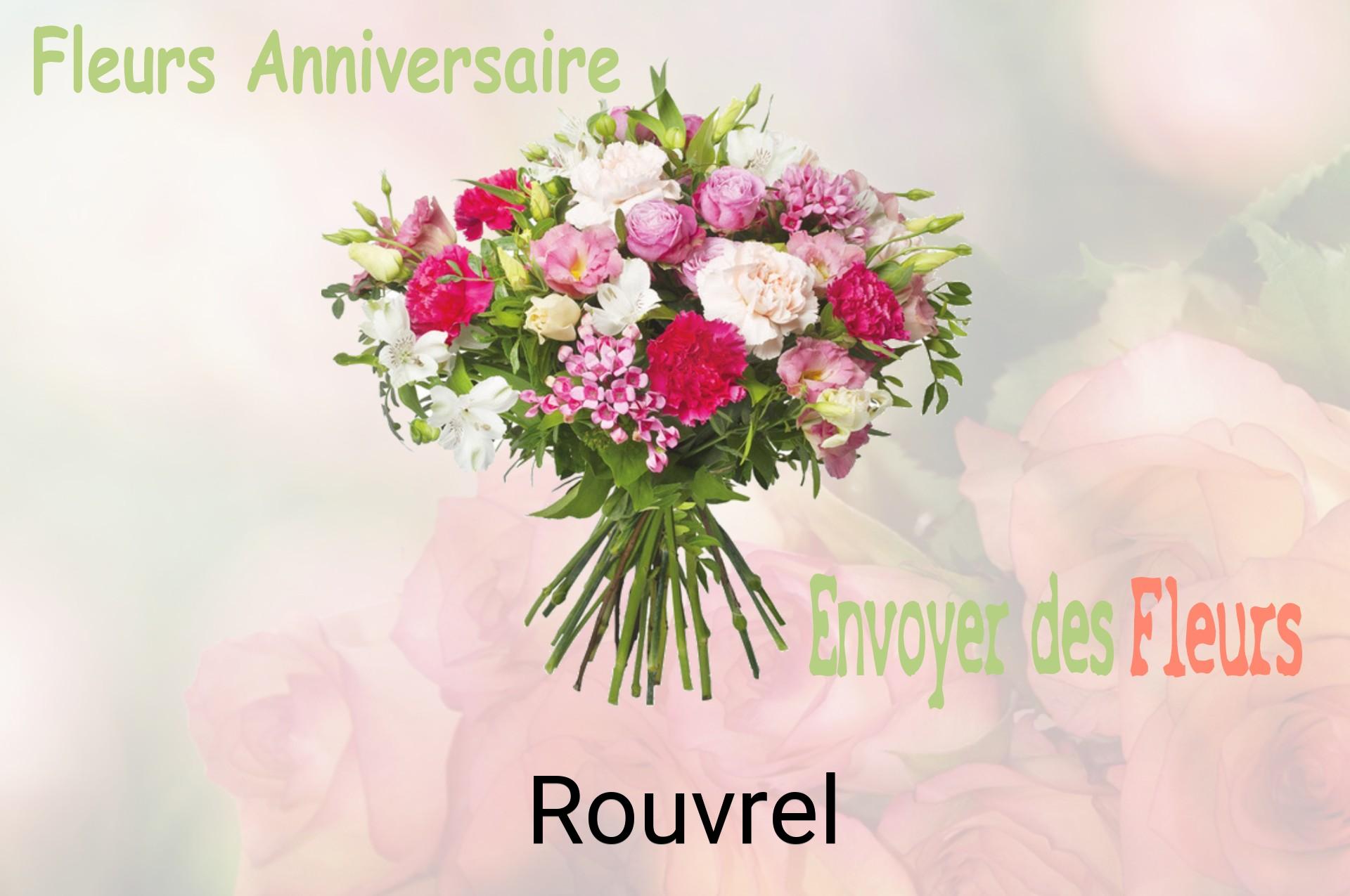 Bouquet de fleurs d’anniversaire livré à Rouvrel